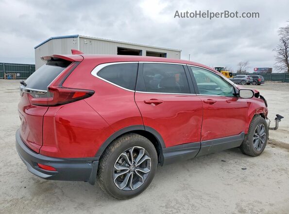 7FARW1H85ME010217 2021 HONDA CR-V Red უკანა მარჯვენა