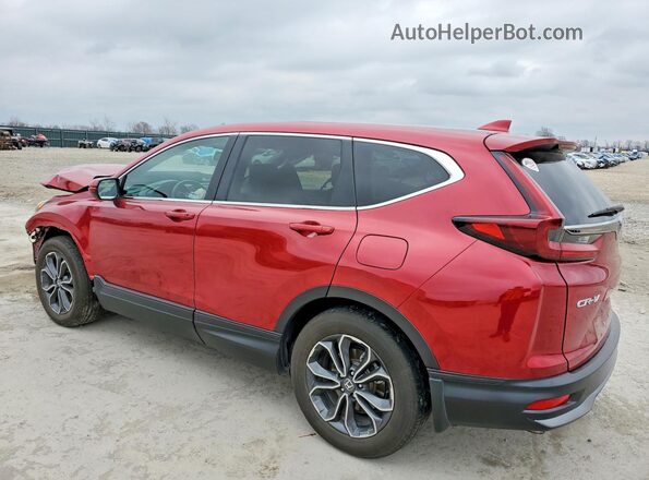 7FARW1H85ME010217 2021 HONDA CR-V Red უკანა მარცხენა