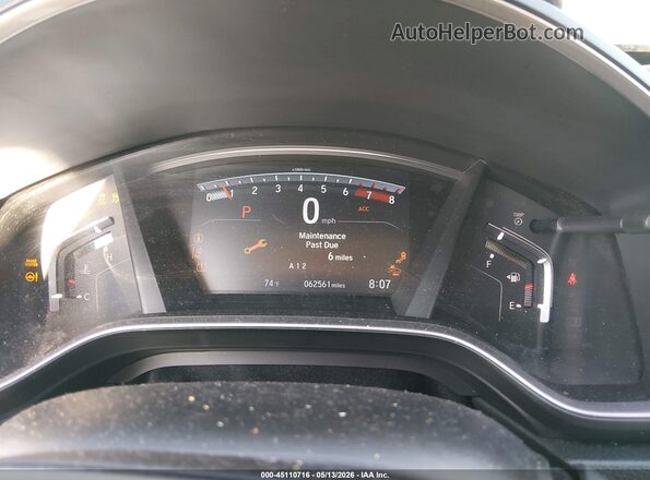 7FARW1H86LE021306 2020 HONDA CR-V White Vista de los asientos traseros