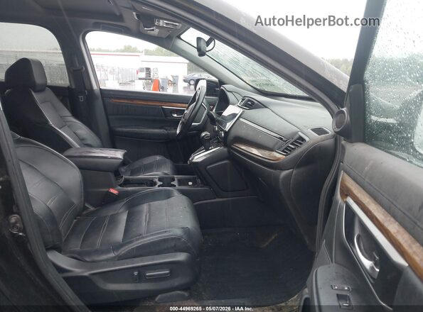 7FARW1H89KE014476 2019 HONDA CR-V Серый Вид салона спереди