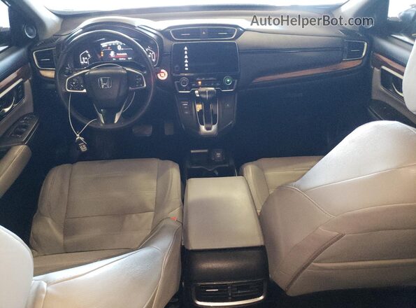 7FARW1H94HE022535 2017 HONDA CR-V Серый Вид панели приборов