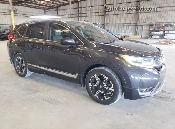7FARW1H94HE022535 2017 HONDA CR-V Серый Передняя правая четверть