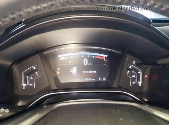 7FARW1H94HE022535 2017 HONDA CR-V Серый Вид щитка приборов