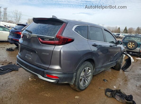 7FARW2H27ME016831 2021 HONDA CR-V Gray Trasero derecho