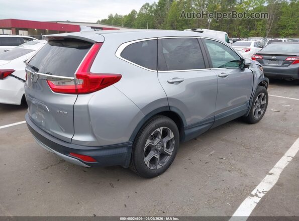 7FARW2H50JE081140 2018 HONDA CR-V Gray Задня права чверть