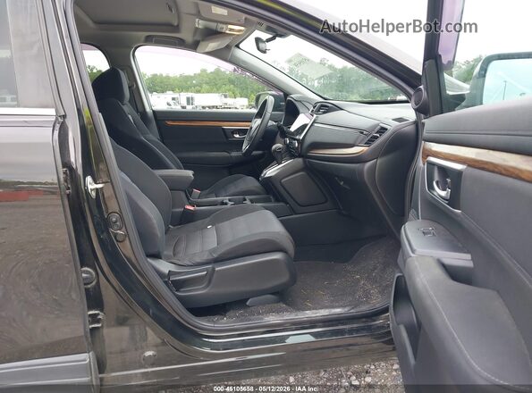 7FARW2H50KE010666 2019 HONDA CR-V Черный Вид салона спереди