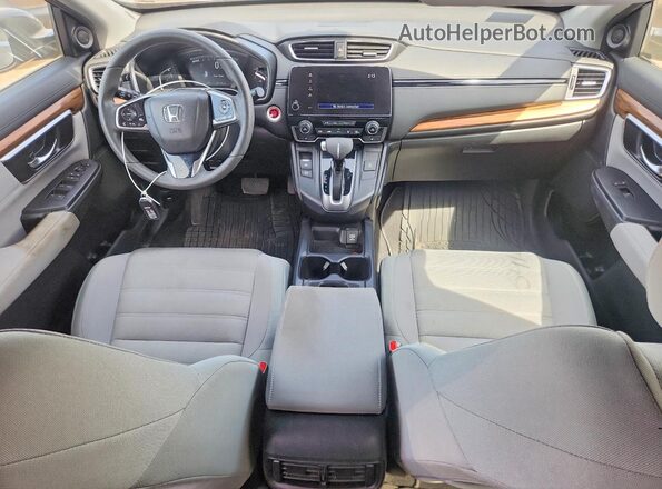 7FARW2H52JE003345 2018 HONDA CR-V Blue Առջևի վահանակի տեսք