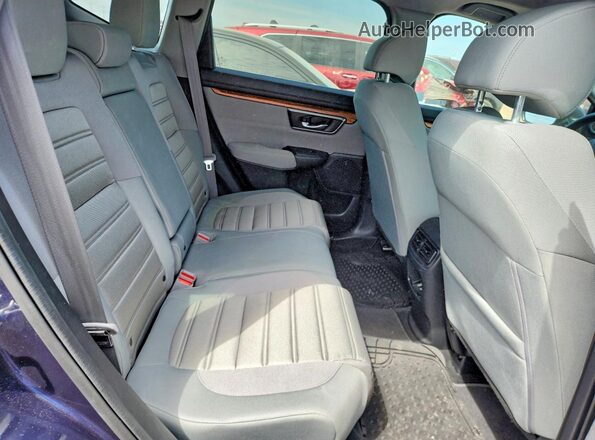 7FARW2H52JE003345 2018 HONDA CR-V Blue Հետևի նստատեղերի տեսք