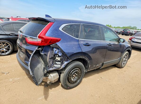 7FARW2H52JE003345 2018 HONDA CR-V Blue Հետևի աջ