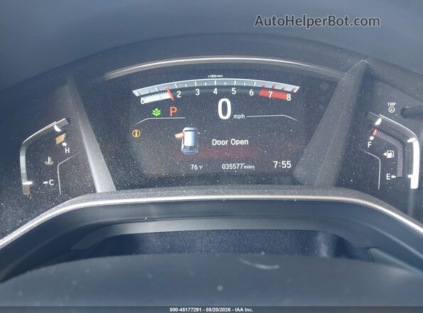 7FARW2H52KE024455 2019 HONDA CR-V Серый Вид спереди