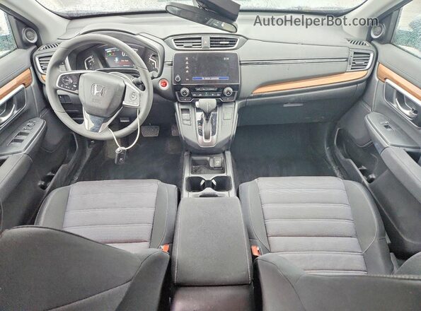 7FARW2H53JE028111 2018 HONDA CR-V Silver Widok deski rozdzielczej