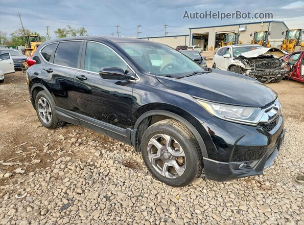 7FARW2H53JE031428 2018 HONDA CR-V Черный Передняя правая четверть
