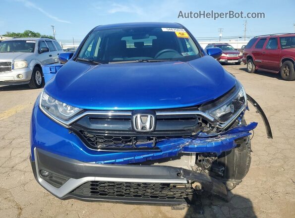 7FARW2H53ME013807 2021 HONDA CR-V Blue წინა ხედი