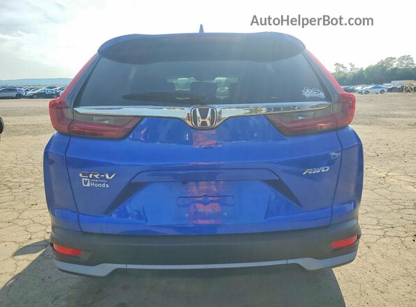 7FARW2H53ME013807 2021 HONDA CR-V Blue უკანა ხედი