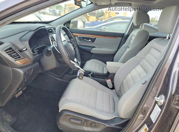 7FARW2H55NE048396 2022 HONDA CR-V Gray Vista interior delantera