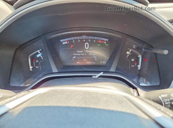 7FARW2H56KE013202 2019 HONDA CR-V Black Vista del cuadro de instrumentos