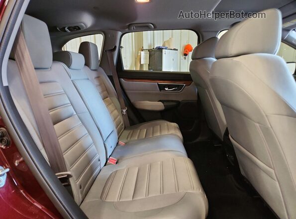 7FARW2H57KE021048 2019 HONDA CR-V Бордовый Вид задней части салона