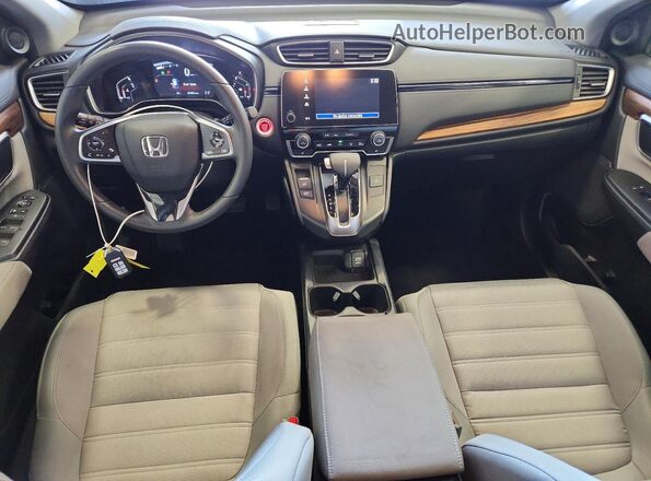 7FARW2H57KE021048 2019 HONDA CR-V Бордовый Вид панели приборов