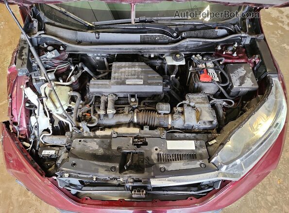 7FARW2H57KE021048 2019 HONDA CR-V Бордовый Вид подкапотного пространства