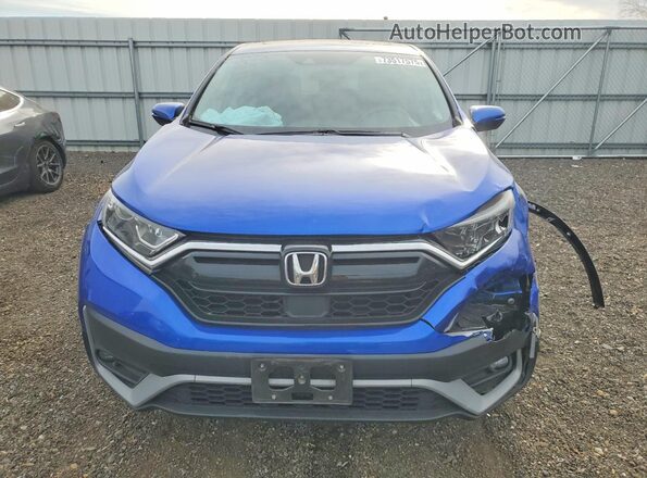 7FARW2H57NE018039 2022 HONDA CR-V Blue Вид спереду