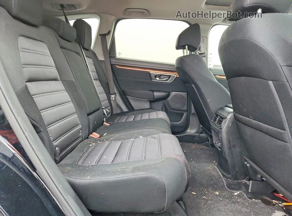 7FARW2H58KE022886 2019 HONDA CR-V Black Vista interior trasera