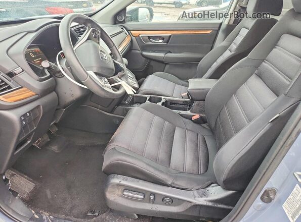 7FARW2H58LE012912 2020 HONDA CR-V Blue Widok wnętrza z przodu