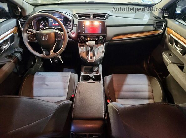 7FARW2H59JE082738 2018 HONDA CR-V Серый Вид панели приборов
