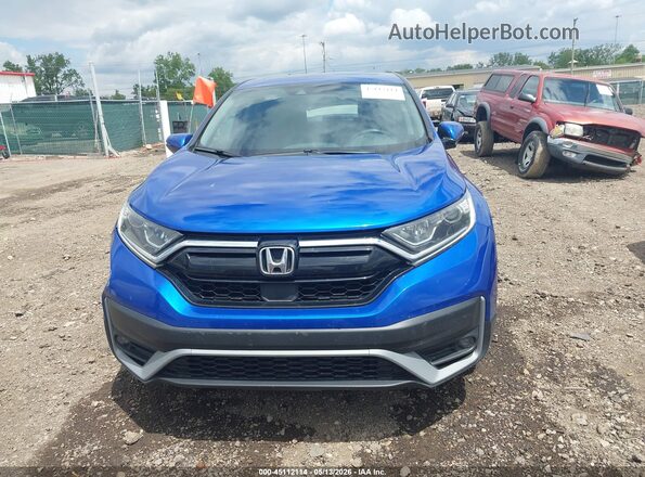 7FARW2H59LE020758 2020 HONDA CR-V Blue უკანა სალონის ხედი