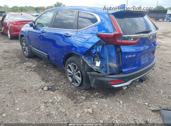 7FARW2H59LE020758 2020 HONDA CR-V Blue წინა ხედი