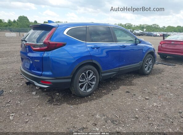 7FARW2H59LE020758 2020 HONDA CR-V Blue უკანა მარჯვენა