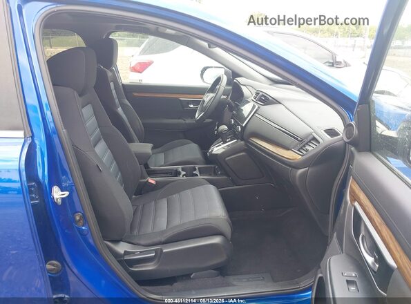 7FARW2H59LE020758 2020 HONDA CR-V Blue წინა სალონის ხედი