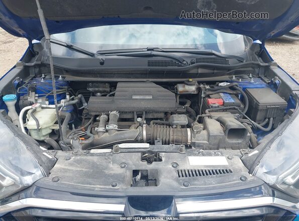 7FARW2H59LE020758 2020 HONDA CR-V Blue უკანა ხედი