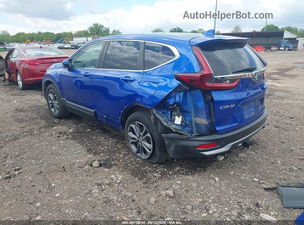 7FARW2H59LE020758 2020 HONDA CR-V Blue უკანა მარცხენა