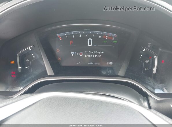 7FARW2H59LE020758 2020 HONDA CR-V Blue უკანა სავარძლების ხედი