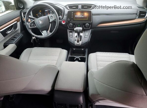 7FARW2H5XNE053349 2022 HONDA CR-V Silver Widok deski rozdzielczej