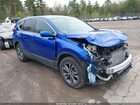 2021 Honda Cr-v Awd Ex-l Blue vin: 7FARW2H80ME001592