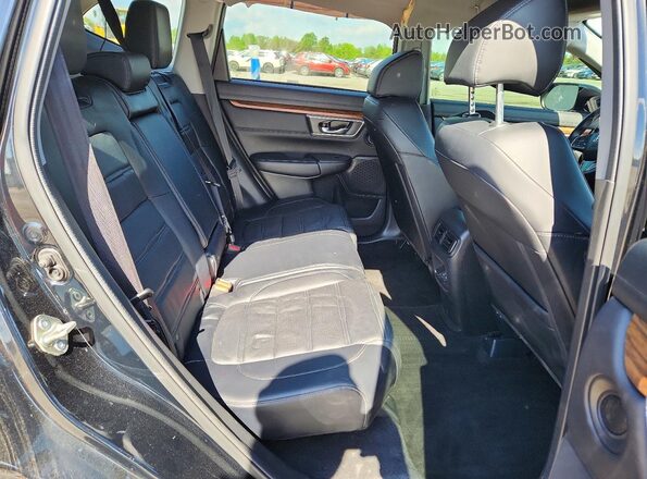 7FARW2H82JE064527 2018 HONDA CR-V Black Widok wnętrza z tyłu