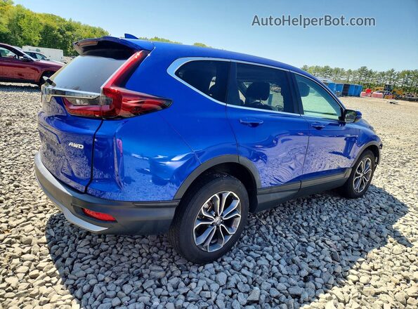 7FARW2H82ME022931 2021 HONDA CR-V Синий Задняя правая четверть