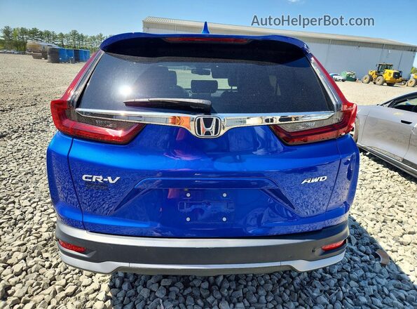 7FARW2H82ME022931 2021 HONDA CR-V Синий Вид сзади