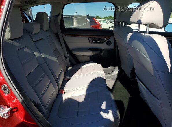 7FARW2H82NE024003 2022 HONDA CR-V Burgundy Rear seats view