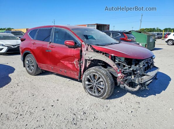 7FARW2H82NE024003 2022 HONDA CR-V Burgundy Front right