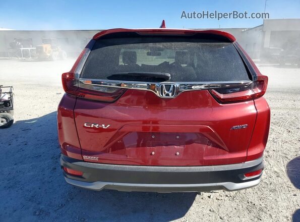 7FARW2H82NE024003 2022 HONDA CR-V Burgundy Rear view