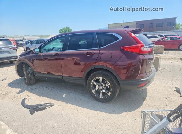 7FARW2H83KE012891 2019 HONDA CR-V Maroon Tył lewy