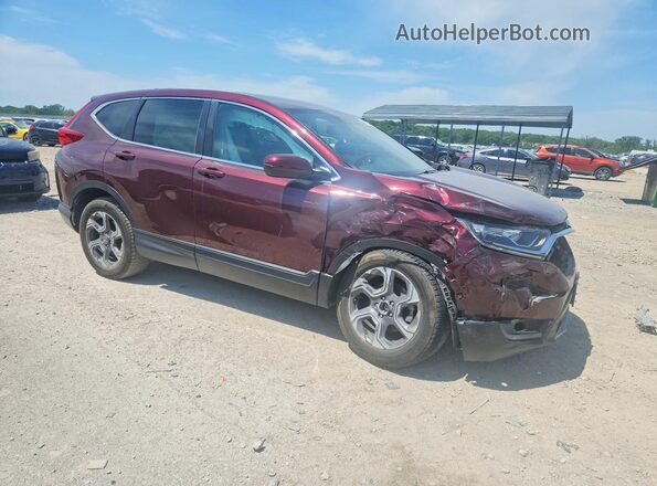 7FARW2H83KE012891 2019 HONDA CR-V Maroon Przód prawy