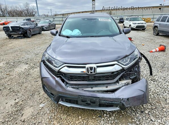 7FARW2H83KE014088 2019 HONDA CR-V Серый Вид спереди