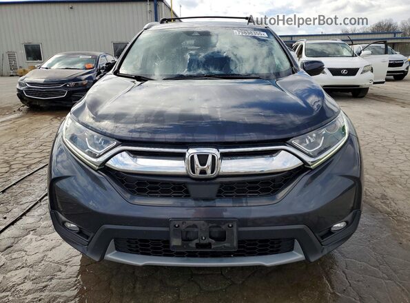7FARW2H84JE081670 2018 HONDA CR-V Gray Widok z przodu