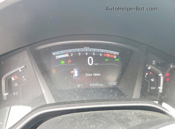 7FARW2H85KE044404 2019 HONDA CR-V Бордовый Вид щитка приборов