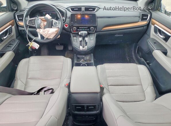 7FARW2H85KE044404 2019 HONDA CR-V Бордовый Вид панели приборов