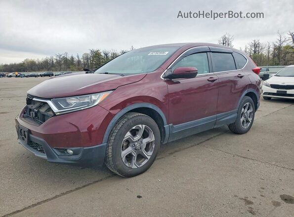 7FARW2H85KE044404 2019 HONDA CR-V Бордовый Передняя левая четверть