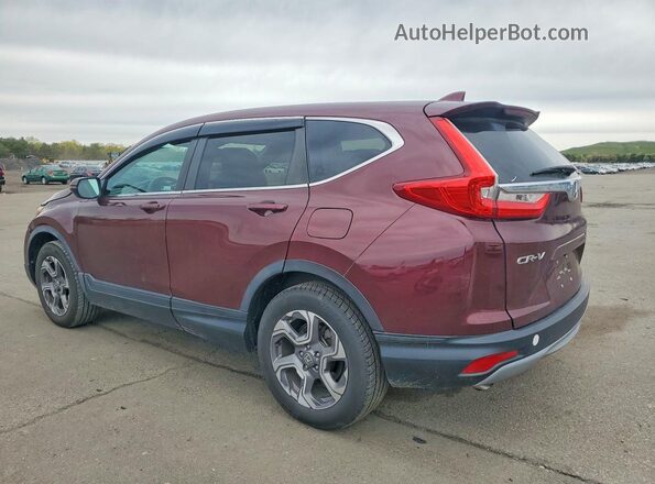 7FARW2H85KE044404 2019 HONDA CR-V Бордовый Задняя левая четверть